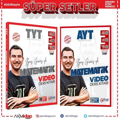 Full Matematik TYT AYT Matematik Video Ders Kitabı Seti 2 Kitap