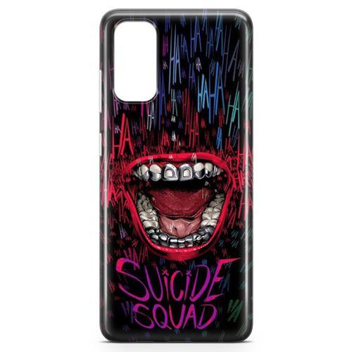 Samsung Galaxy S20 Kılıf Suicide Squad Arka Kapak Koruma Desenli Full Koruyucu