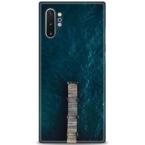 Samsung Galaxy Note 10 Plus Kılıf HD Baskılı Kılıf - İskele + Tam Ekran Koruyucu