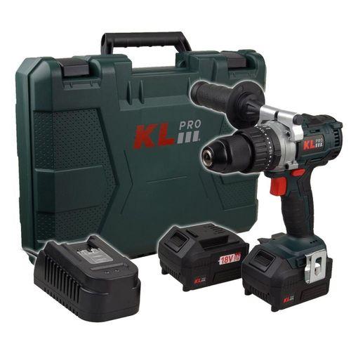 KLPRO KLDM1840B 18Volt4.0Ah Li-ion Çift Akülü Kömürsüz Profesyo