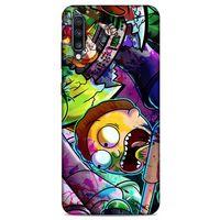 Samsung Galaxy A70s Uyumlu Kılıf Rick And Morty (41) Tank Kılıf Story Train Rick