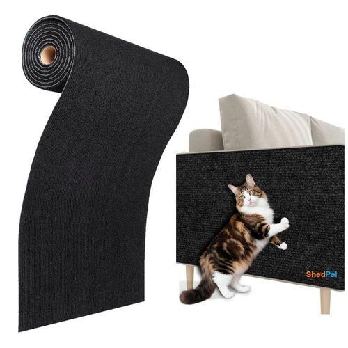 Shed Pal Yapışkanlı Kedi Tırmalama Halısı 100x30Cm Siyah