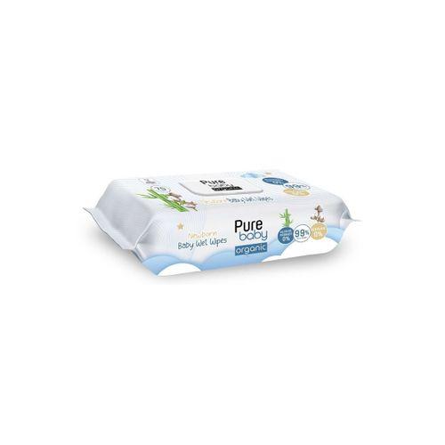 Sleepy Pure Baby Organic Yenidoğan Islak Havlu Mendil 70 Yaprak