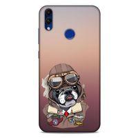 Animax Pilot Bulldog Huawei Honor 8C Kılıf Desenli Silikon
