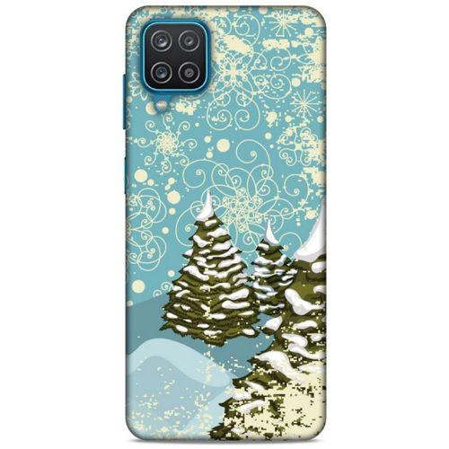 Lopard Samsung Galaxy A12 Uyumlu Kılıf SnowiX (29) Arka Koruma Kılıfı