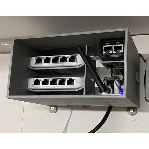 UNIFI USW 2 anahtar, 1 POE enjektör ve daha fazlası için Flex Mini Rafı - 5123519