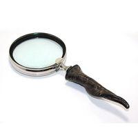 Pirinç Boynuz Saplı Büyüteç