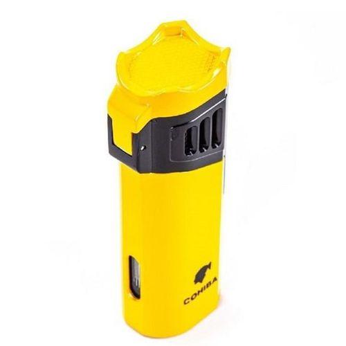 Cohiba CCM0623 4 Torch Gunmetal Puro Çakmağı Sarı