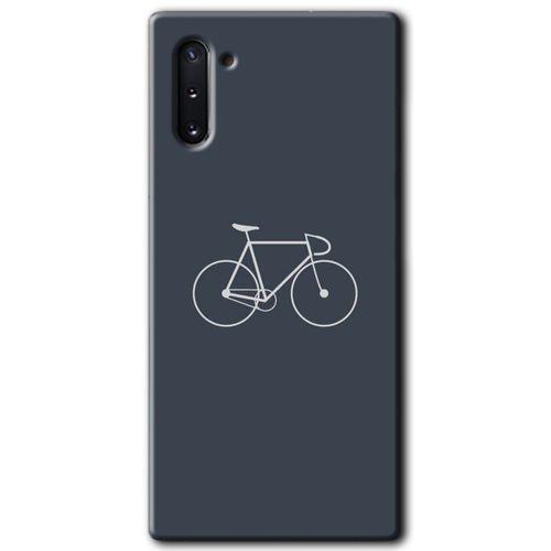 Galaxy Note 10 Kılıf HD Desen Baskılı Arka Kapak - Bike