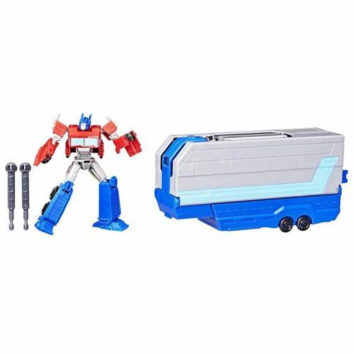 3in1 Sesli ve Işıklı Transformers EarthSpark Optimus Prime Savaş Oyun Seti
