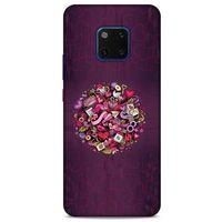 Huawei Mate 20 Pro Kılıf Hediyelik Seri Sevgililer Günü (36) 14 Şubat Glitter Kılıf