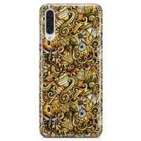 Samsung Galaxy A50s Kılıf Honey Doodle Arka Kapak Koruma Desenli Full Koruyucu