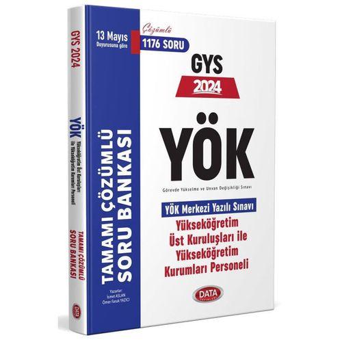YÖK Üst Kuruluşları ile YÖK Personeli GYS Tamamı Çözümlü Soru Bankası Data Yayınları