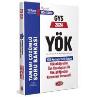YÖK Üst Kuruluşları ile YÖK Personeli GYS Tamamı Çözümlü Soru Bankası Data Yayınları