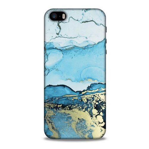 Apple Iphone 5S Uyumlu Kılıf Mavi Delisi (2) Kabı Mürekkep
