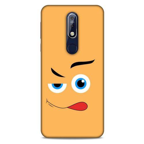 Emojix (53) Nokia 7.1 Kılıf Silikon Kapak Desenli