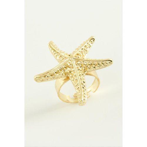 Deniz Yıldızı Metal Yüzük