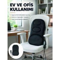 Ev Ve Araç İçin Masaj Minderi Modlu Isıtmalı Titreşimli Koltuk Masaj Pedi