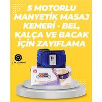 Yoğurma, Titreşim ve Manyetik Masaj Özellikli Zayıflama Aleti – 750g Hafif Tasarım