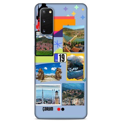 Lopard Samsung Galaxy S20 Uyumlu Kılıf Şehirli ※ (19) Çorum Kılıfları