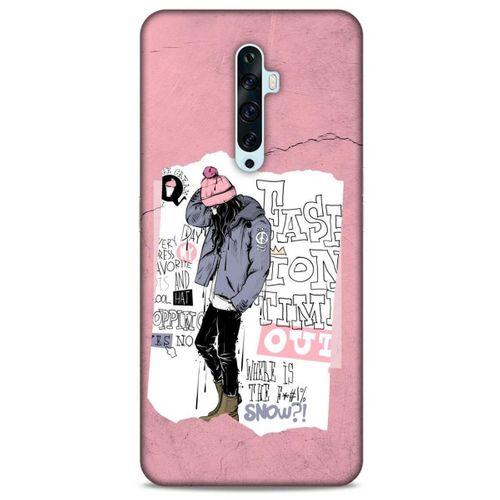 Sokak Modası 20 Oppo Reno 2z Kılıf Desenli Silikon