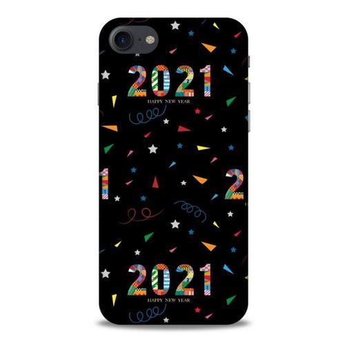 Yılbaşı Süsleri 06 Apple Iphone 8 Kılıf Silikon Kapak