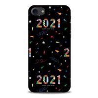 Yılbaşı Süsleri 06 Apple Iphone 8 Kılıf Silikon Kapak