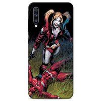 Samsung Galaxy A70 Uyumlu Kılıf Harley Quinn (40) Fit Silikon Kılıf Leylak