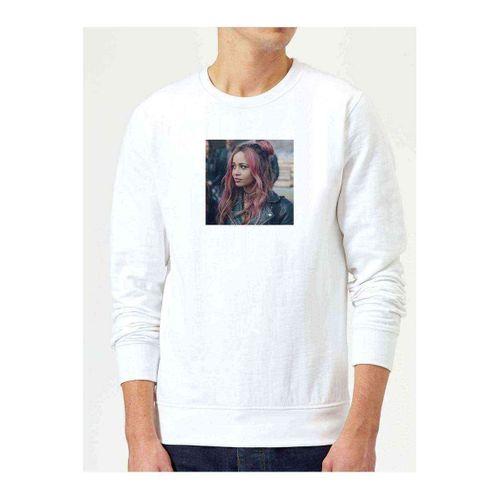 Riverdale Toni Topaz Baskılı Beyaz Erkek Sweatshirt
