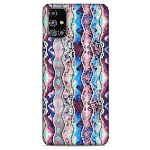 Samsung Galaxy M31s Kılıf Baskılı Özel Seri Taşlı (31) TPU Kılıf