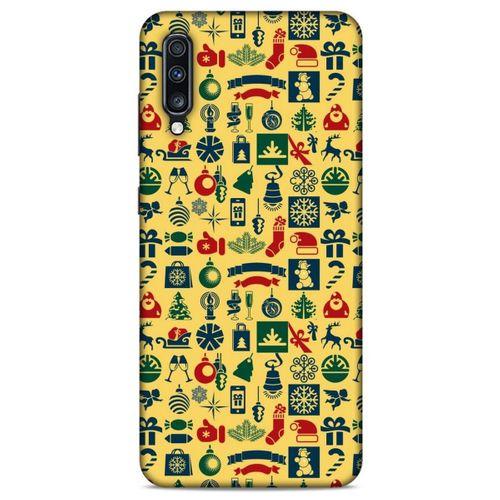 Yılbaşı Süsleri 12 Samsung Galaxy A70 Kılıf Silikon Kapak