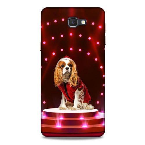 Samsung Galaxy J7 Prime Kılıf Köpek Kıyafetleri (38) Neo Hybrid Kılıf King Charles Yelek