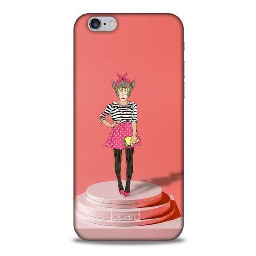 Apple Iphone 6 Kılıf FunnyMaX (9) Kılıf Gül Kurusu Maymun
