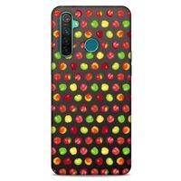 Frutix Elma 01 Oppo Realme 5 Pro Kılıf Desenli Silikon