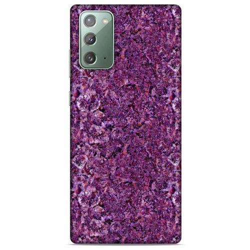 Mermer Desenli (28) Tema Arka Kapak Ametist Samsung Galaxy Note 20 Kılıf