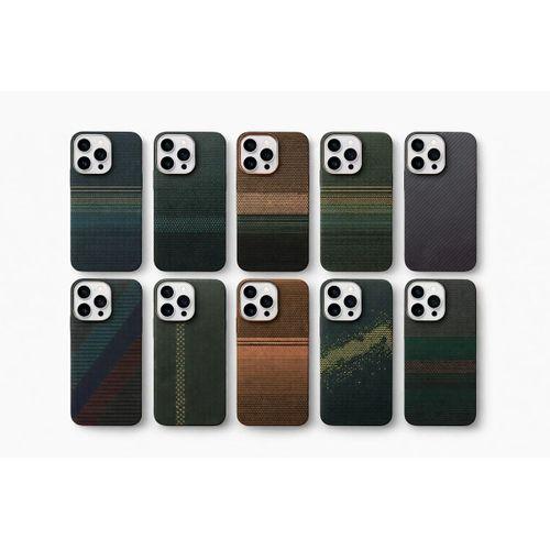 İphone 16 Pro Max ile Uyumlu Magsafe Özellikli Knt Kevlar Telefon Kılıfı
