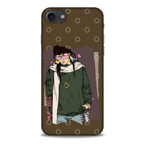 Sokak Modası 34 Apple Iphone 8 Kılıf Desenli Silikon