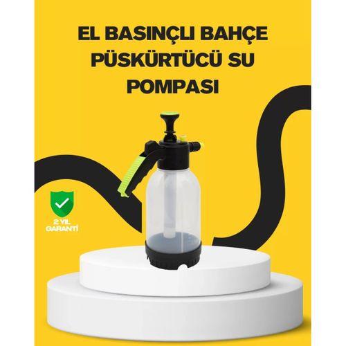 Köpük Püskürtücü 2 Litre Dayanıklı Manuel Basınçlı Yıkama Şişesi