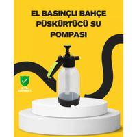 Köpük Püskürtücü 2 Litre Dayanıklı Manuel Basınçlı Yıkama Şişesi