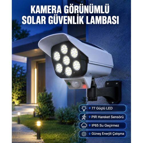 Kablosuz, Güneş Paneliyle Şarj Olan Dış Mekan Lambası – 8-10 Saat Aydınlatma Süresi