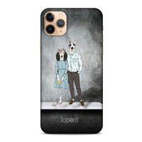 Apple Iphone 11 Pro Kılıf FunnyMaX (46) Core Armor Kılıf Antrasit Köpek