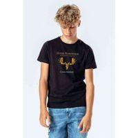G O T HOUSE HORNWOOD Baskılı Unisex Çocuk Siyah T-shirt