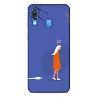 Samsung Galaxy A40 Kılıf Depresyon (36) Glitter Kılıf Yeşil Tonları