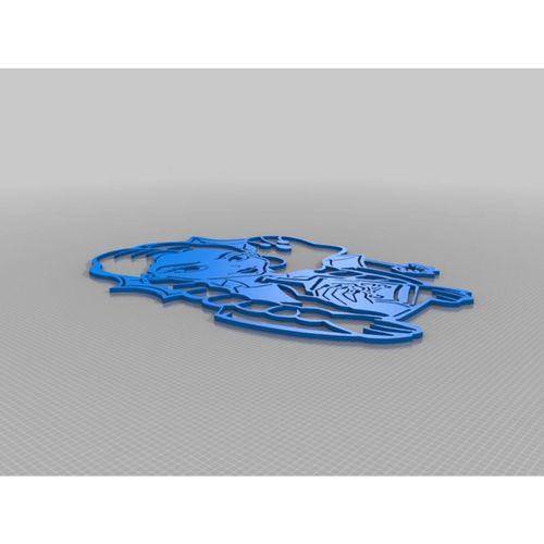 - Çarşamba Addams Şablon 8 2D (Bu ürün Sadece Plastik parçadır - Almadan Önce Soru Sorabilirsiniz)