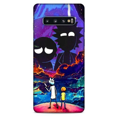 Samsung Galaxy S10 Uyumlu Kılıf Rick And Morty (46) Core Armor Kılıf Decoy Ricks