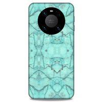 Lopard Huawei Mate 40 Pro Uyumlu Kılıf Mermer Desenli (14) Lansman Kılıf