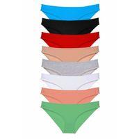 8 adet Süper Eko Set Likralı Kadın Slip Külot Set 1