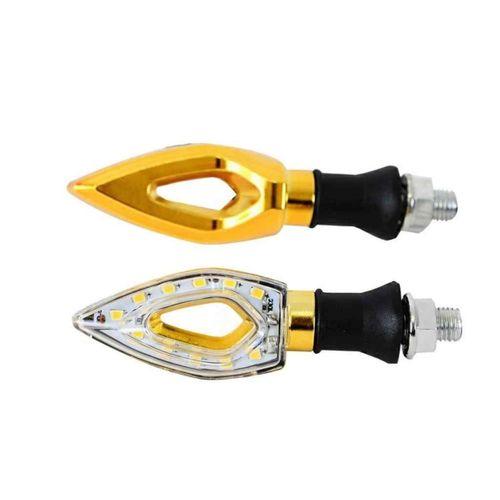 UNİVERSAL Universal Sinyal Ledli Delikli Sarı Işık Gold