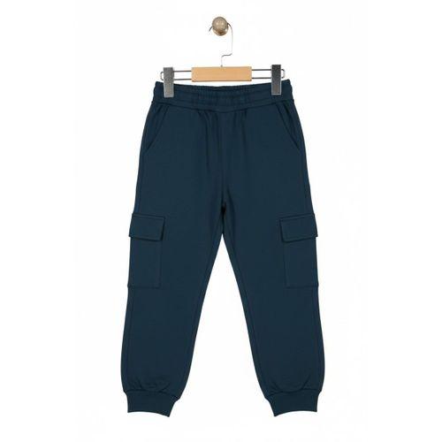 Erkek Çocuk Paça Manşetli Tek Kargo Cepli  Eşofman Altı  BGL-ST05224