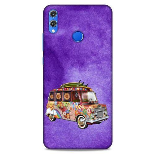 Retro (39) Desen Liquid Crystal Kılıf Renkli Huawei Honor 8x Kılıf